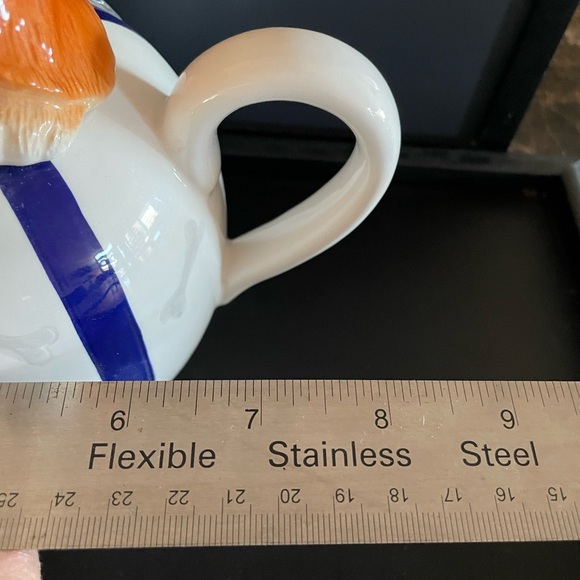 Fitz & Floyd Basset Hound Teapot OCI Omnibus - Picture 7 of 8